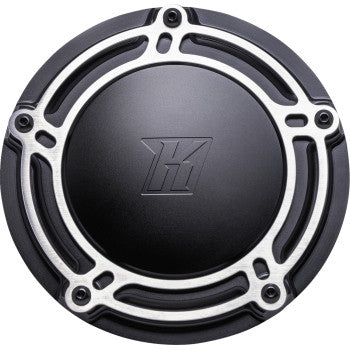 KODLIN USA NXL Derby Cover - Black - M8 Touring K25409