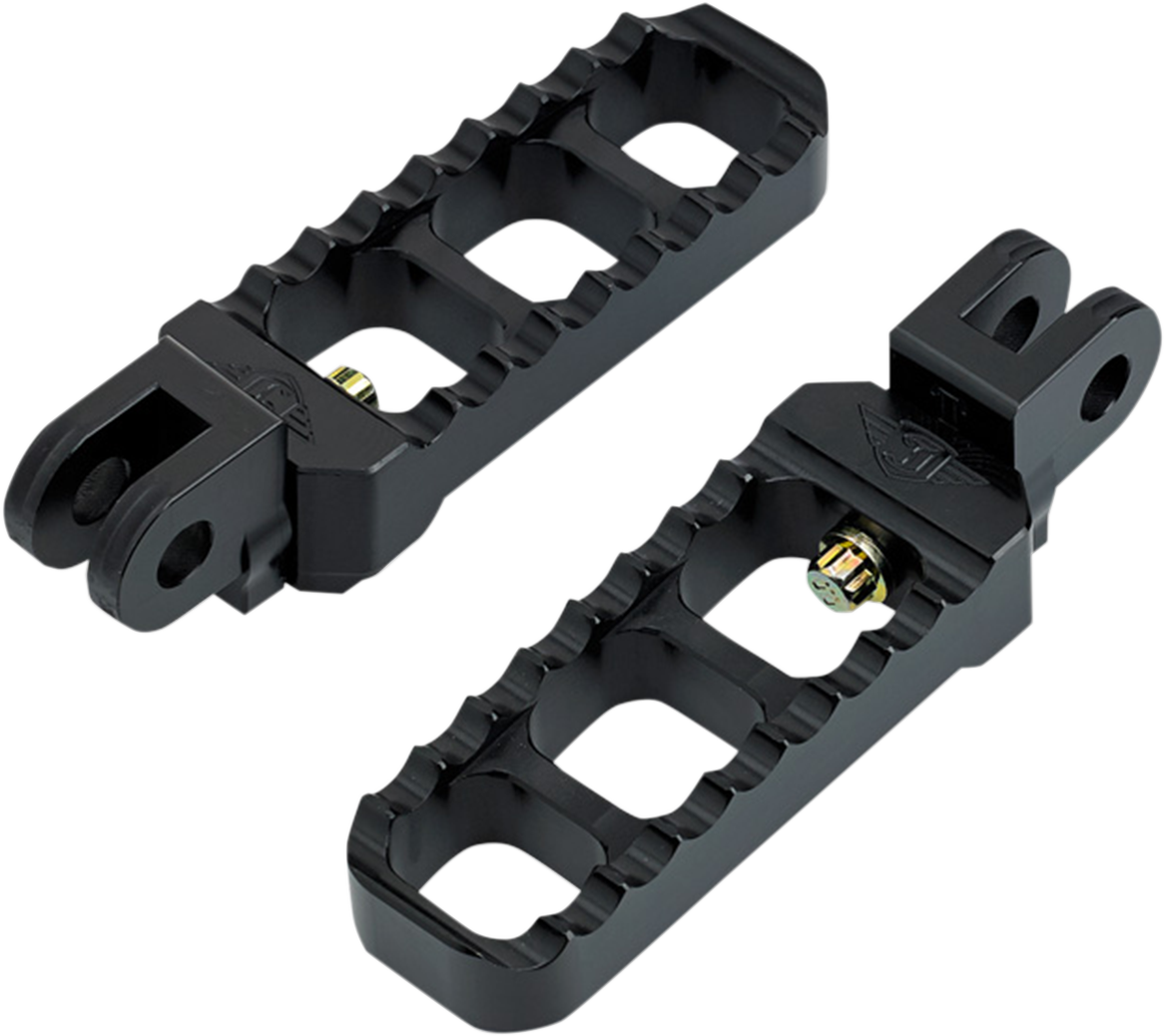 JOKER MACHINE Footpeg - Serrated - Narrow - Black 08-61-4B