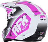 AFX FX-17 Helmet - Force - Pearl White/Fuchsia - XS 0110-5255