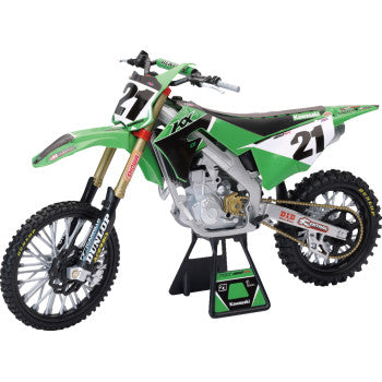 New Ray Toys Kawasaki Race Team Bike - Jason Anderson - 1:6 Scale - Green/Black 49733