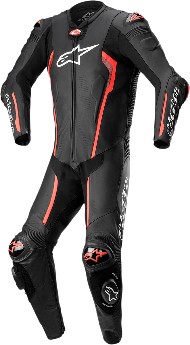 ALPINESTARS Missile v2 1-Piece Suit - Black/Red Fluorescent - US 36 / EU 46 3150122-1030-46