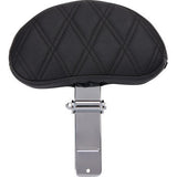 DRAG SPECIALTIES Rear Solo Seat - Wide - Double Diamond - Black Stitch - FLH/FLT '97-'23 0801-1957