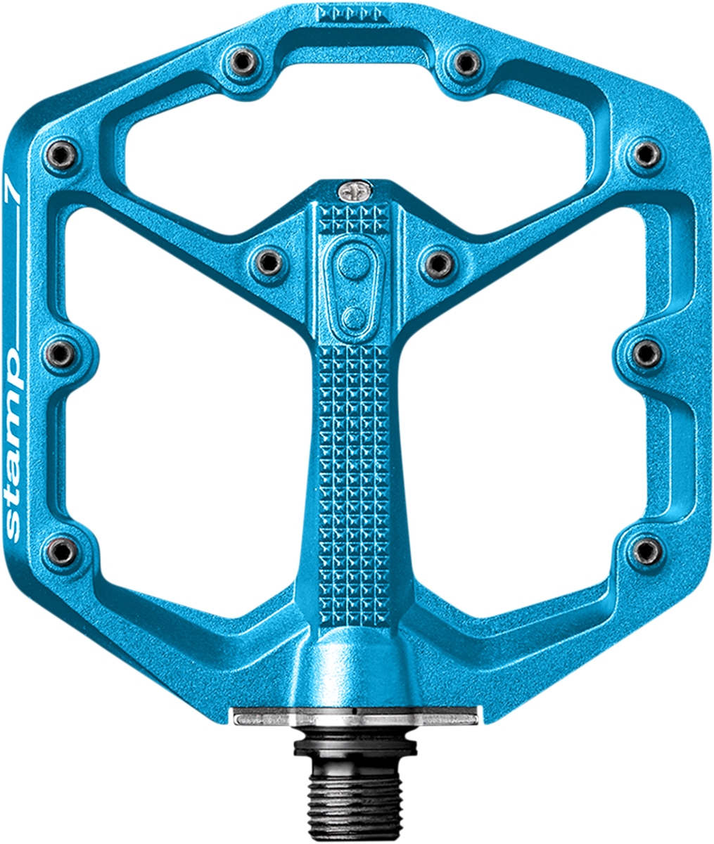 CRANKBROTHERS Stamp 7 Pedals - Small - Electric Blue 16636