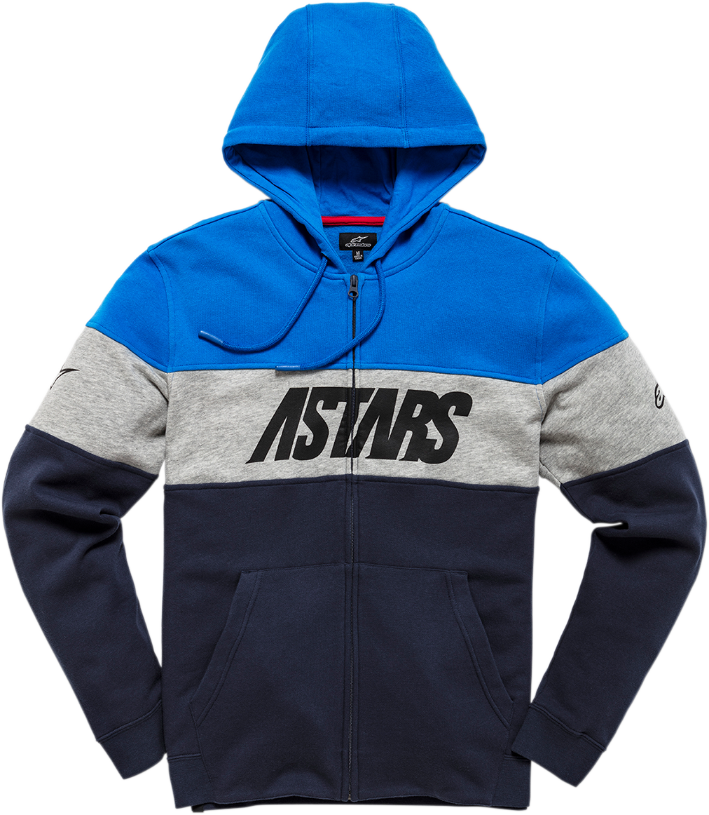 ALPINESTARS Grupo Zip Hoodie - Blue/Navy - 2XL 12105330072702X