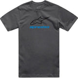 ALPINESTARS Always 2.0 CSF T-Shirt - Charcoal/Black/Blue - 2XL  1214-73106-1818-2X