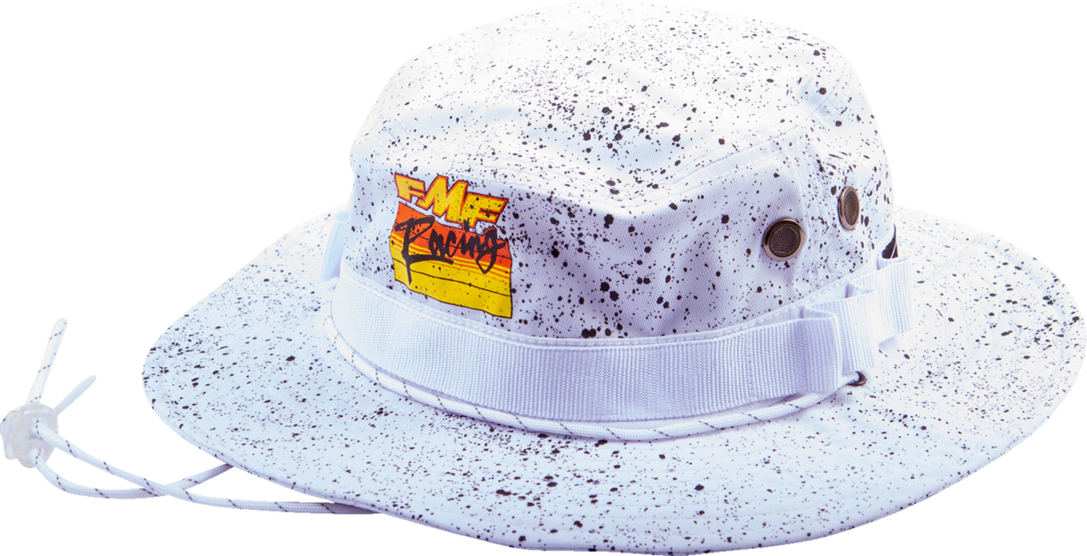 FMF Splatter Bucket Hat - White SU22193902WH 2501-3937