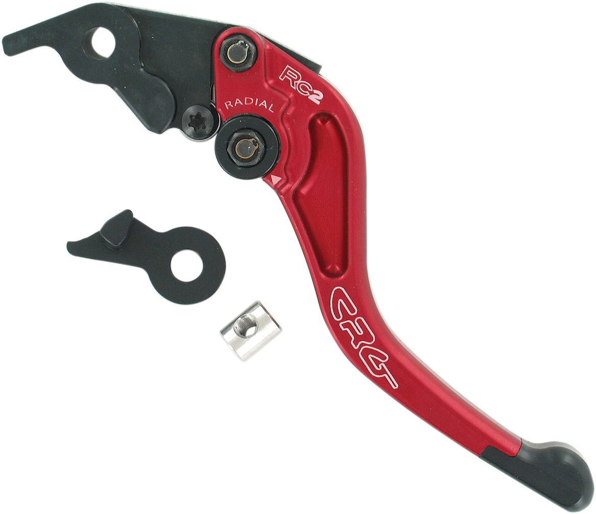 CRG Clutch Lever - RC2 - Short - Red 2RB-522-H-R