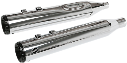 S&S CYCLE GNX Mufflers - 4.5" - Chrome 550-0991