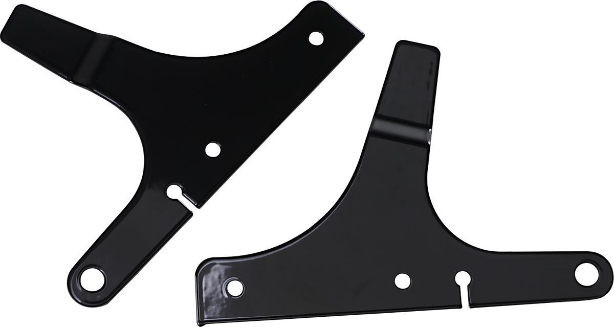 CYCLE VISIONS Side Plates - FXSTD - Black CV-8075B