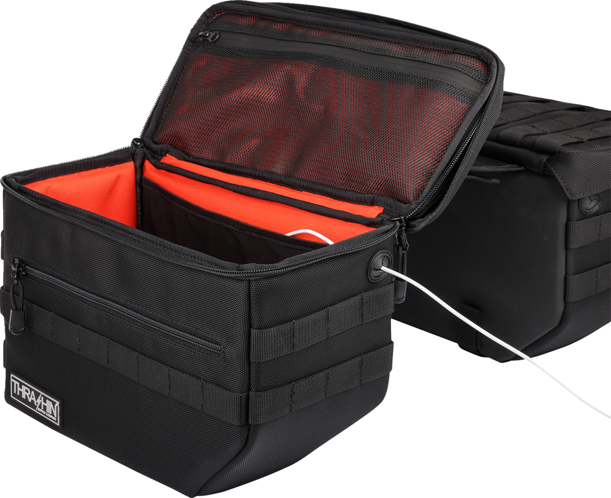 THRASHIN SUPPLY CO. Saddlebag - Escape Bags TSB-0007