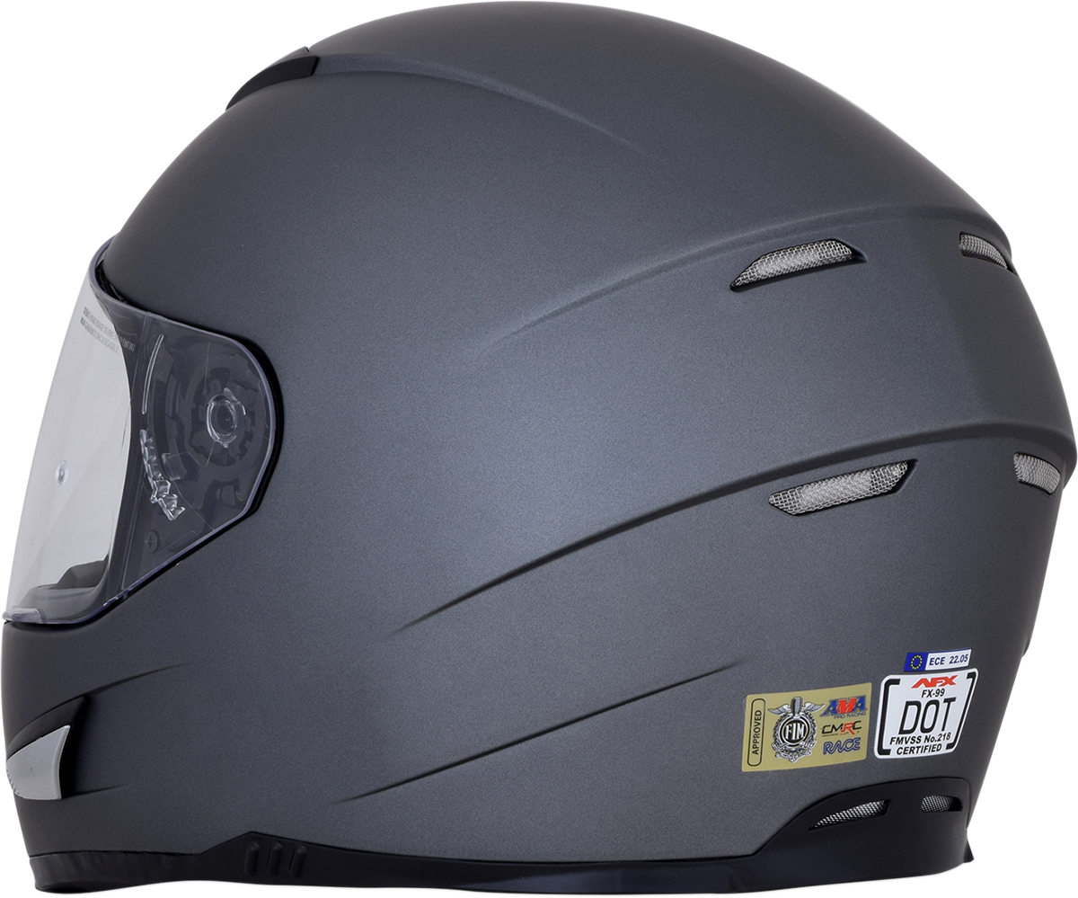 AFX FX-99 Helmet - Frost Gray - Large 0101-11063