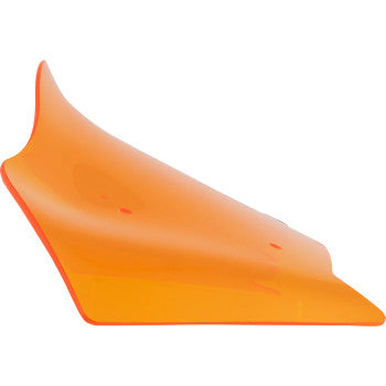 KLOCK WERKS Kolor Flare™ Windshield - 8" - Orange - FLHX KWW-01-0729