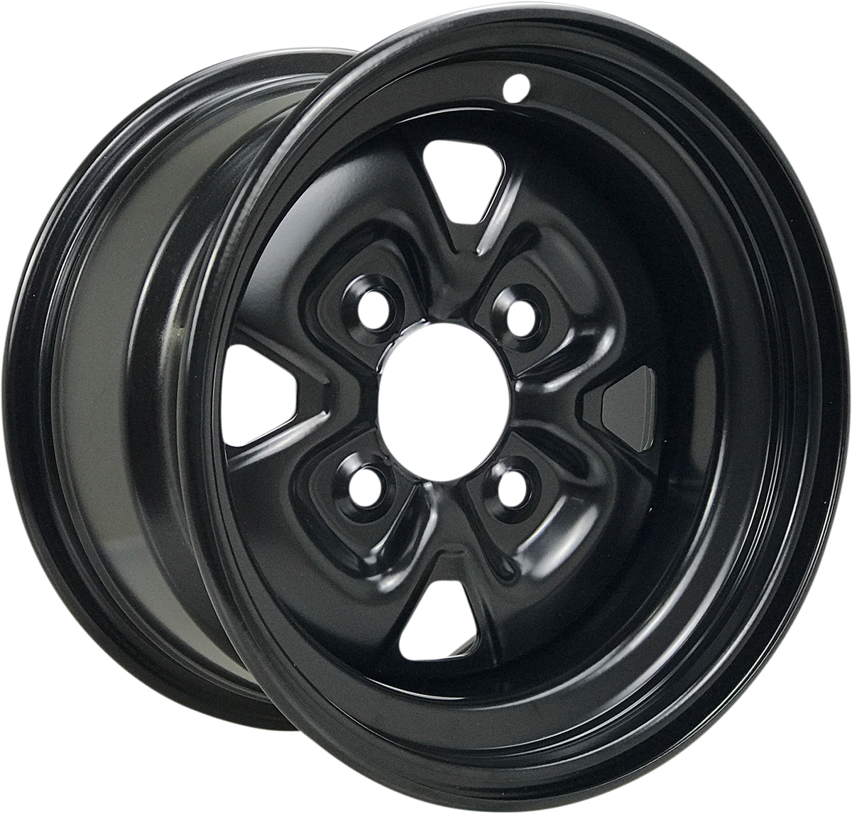 MOOSE UTILITY Steel Wheel - Black - 12x7 - 4/156 - 4+3 MO12070103