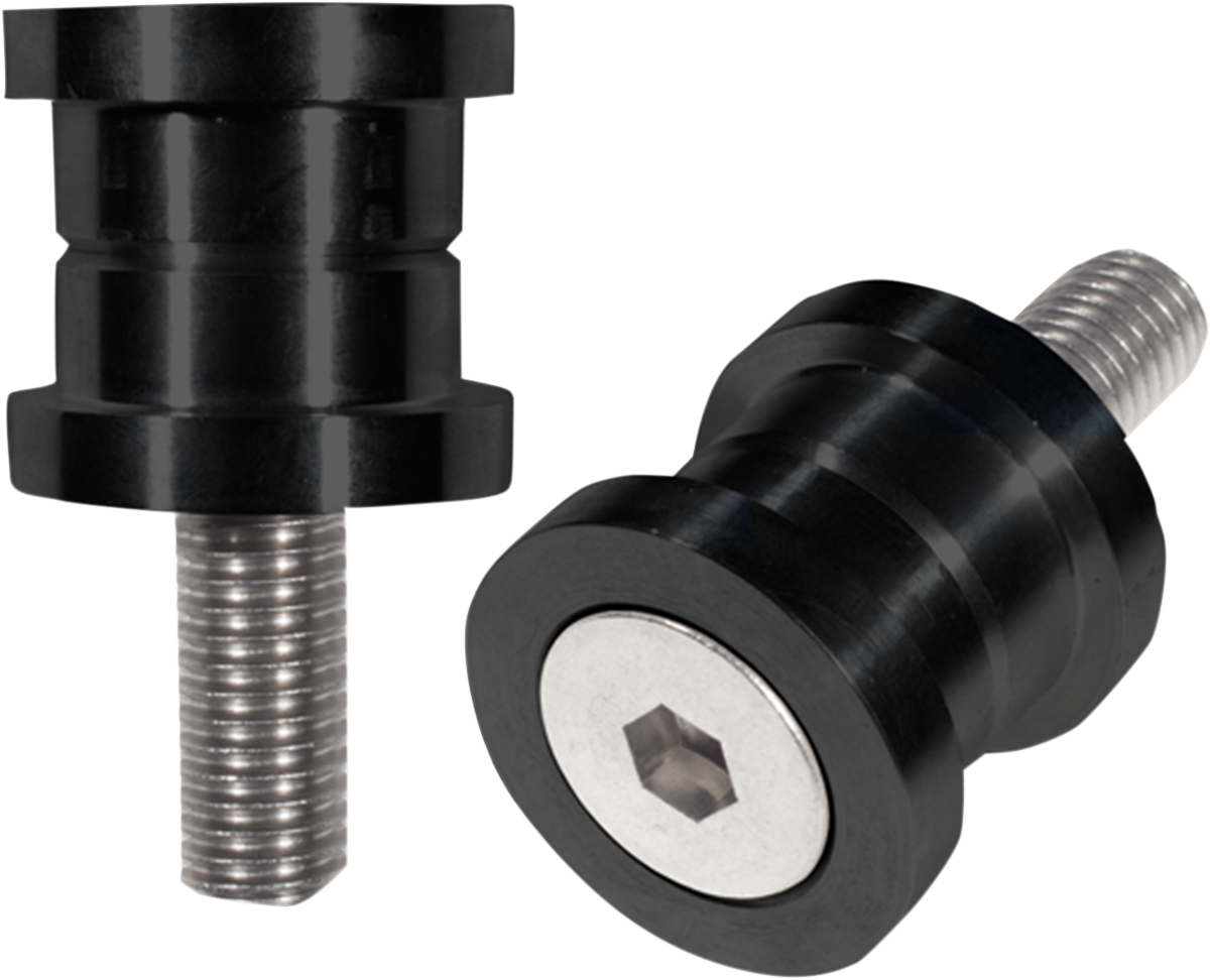 SPEED MERCHANT Riser Bushings - Solid - Black SM-HDSRBB