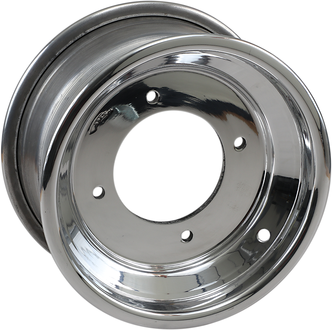 AMS Rolled-Lip Spun Wheel - Front - 10x5 - 4/144 - 3+2 261RL105144P3