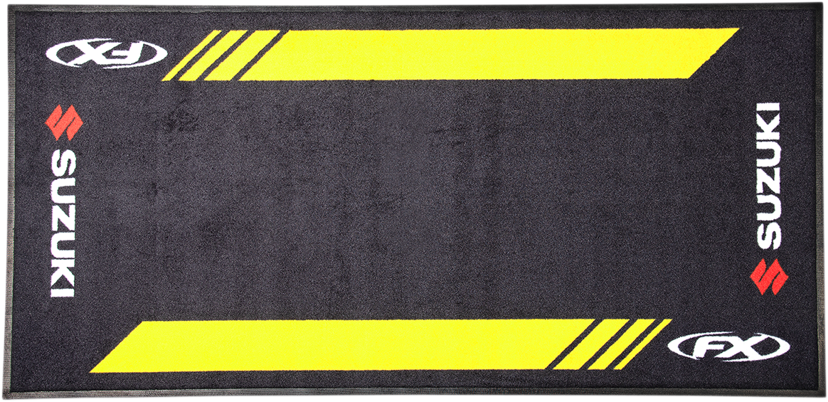 FACTORY EFFEX Bike Mat - Yellow - Suzuki NOT CLOSEOUT ITEM 22-45422