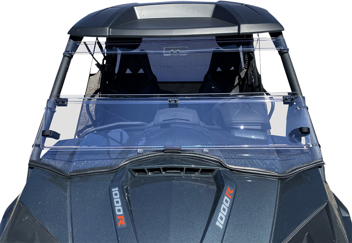 MOOSE UTILITY Full Folding Windshield - Deluxe - Commander V000269-12200M