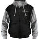 GERBING HEATED CLOTHING 7 V Battery Heated Hoodie - Black - Large GERHDY7VUNIBLKL