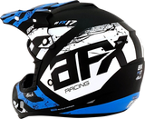 AFX FX-17Y Helmet - Attack - Matte Black/Blue - Large 0111-1410