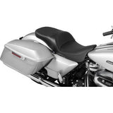 DRAG SPECIALTIES SEATS Extended Reach Freedom Seat - Solar Leather - Smooth Vinyl - FLT/FLH '09-'24 0801-1983