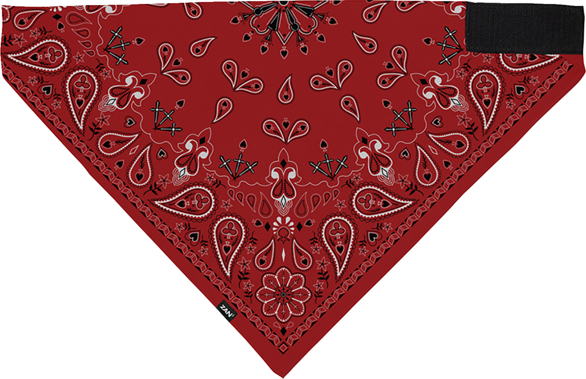 ZAN HEADGEAR SportFlex Bandana - Red Paisley BL106