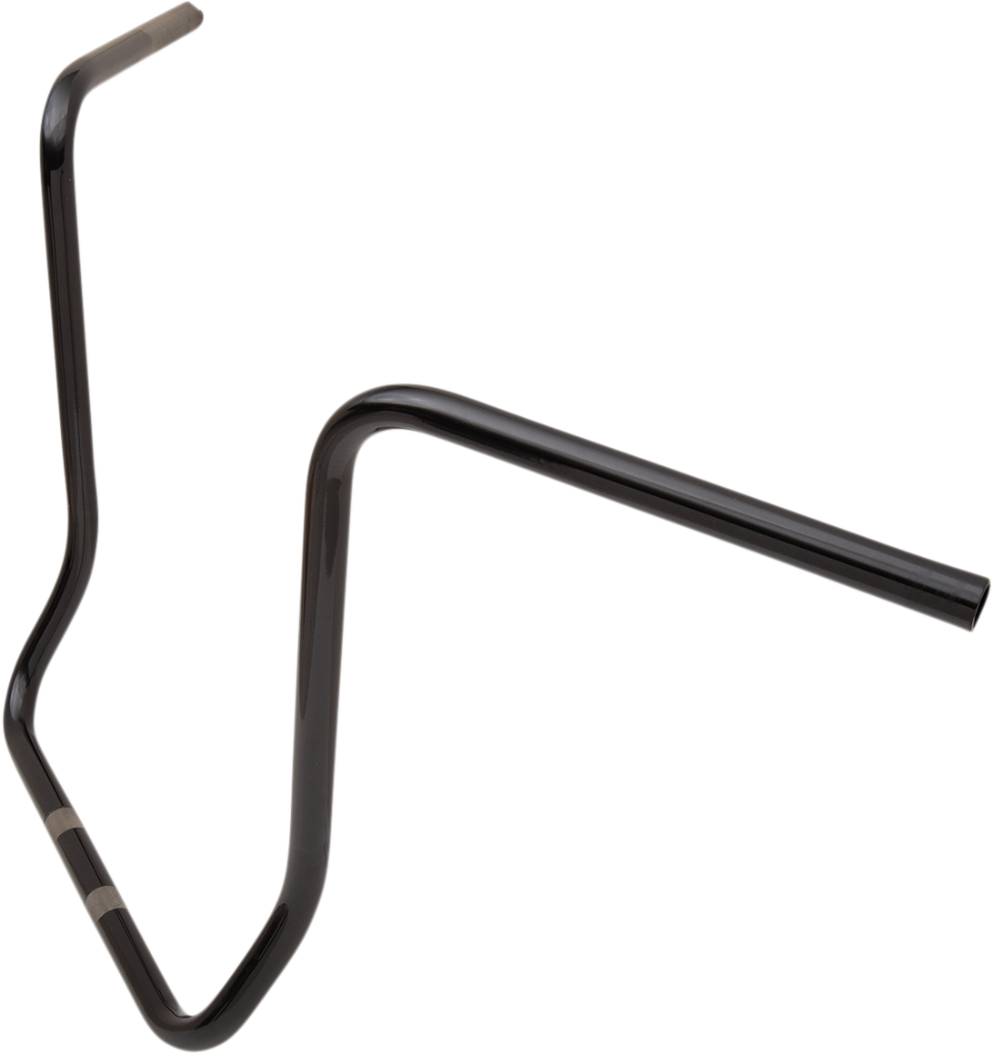 DRAG SPECIALTIES Handlebar - Ape Hanger - 18" - Gloss Black 38"W/13"CW/7.5"PB;F/08-20 0601-5048