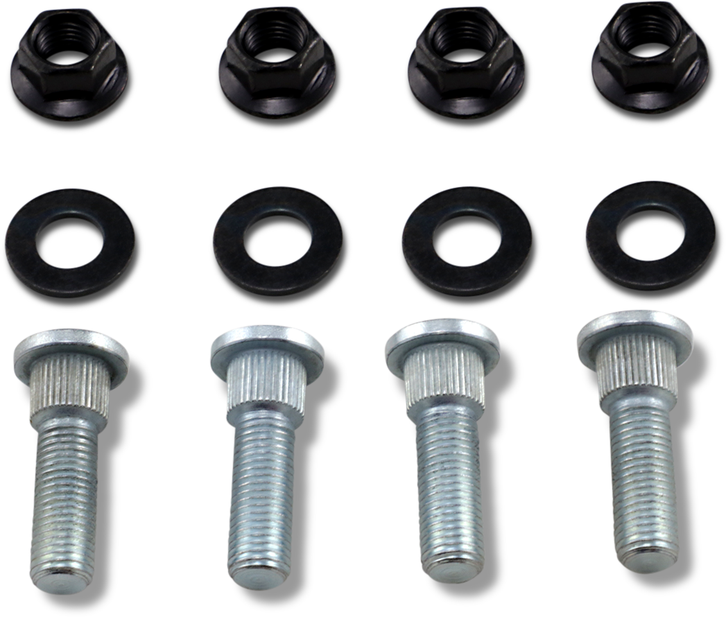 MOOSE RACING Wheel Stud/Nut Kit - Front/Rear 85-1004