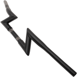 LA CHOPPERS Handlebar - Outlaw "Z" - 1-1/4" - Flat Black LA-7310-00M