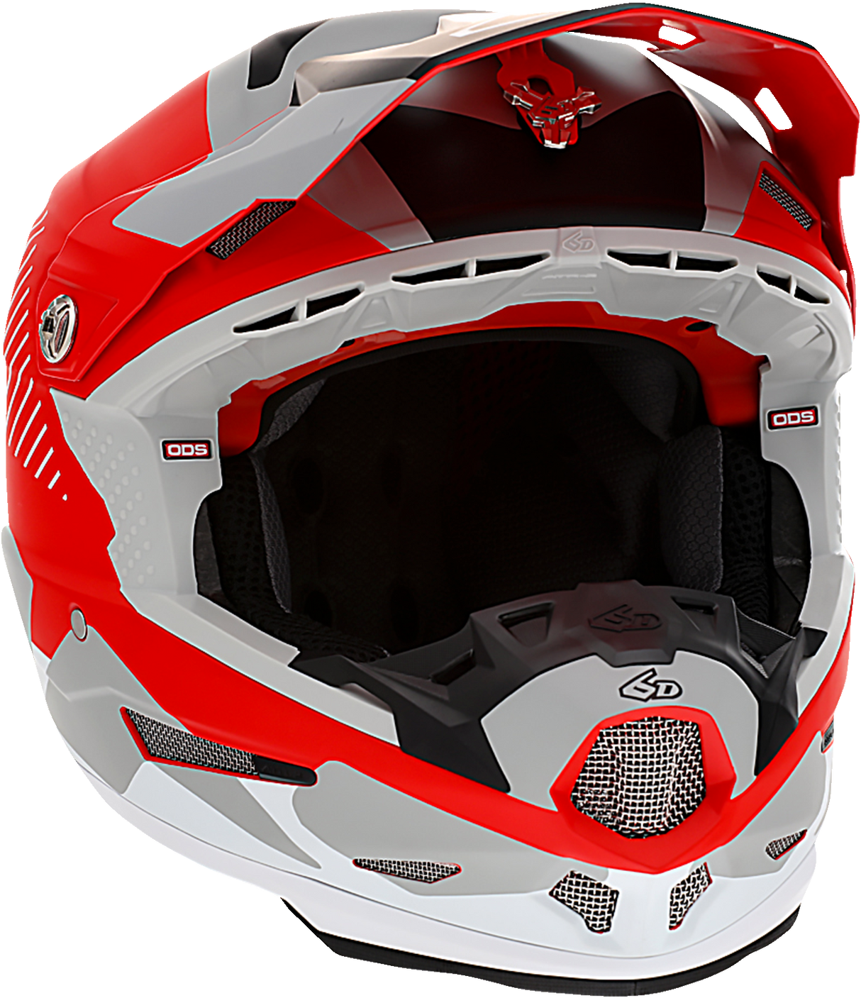 6D ATR-2 Helmet - Fusion - Red - Medium 12-2936