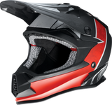 Z1R Youth F.I. Helmet - Fractal - MIPS - Matte Black/Red - Small 0111-1517