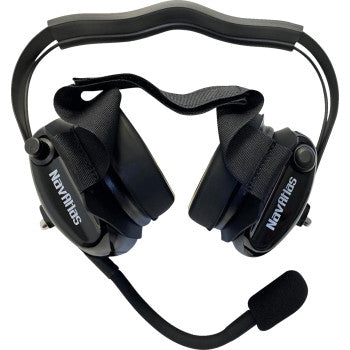 NAVATLAS Headset - Behind-the-Head - Stereo/VOX - Black NB202BK