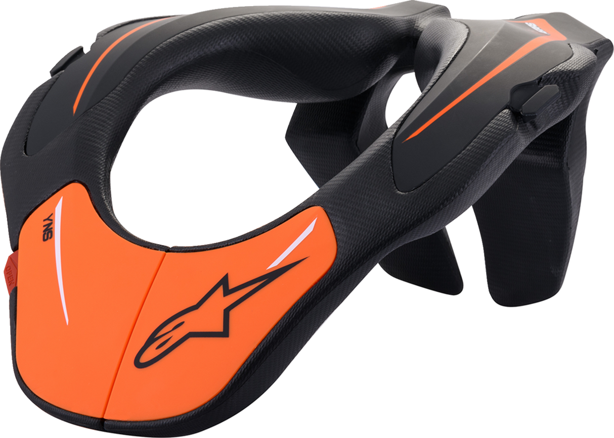 ALPINESTARS Youth Neck Support - Black/Orange - One Size 6540118-14-OS