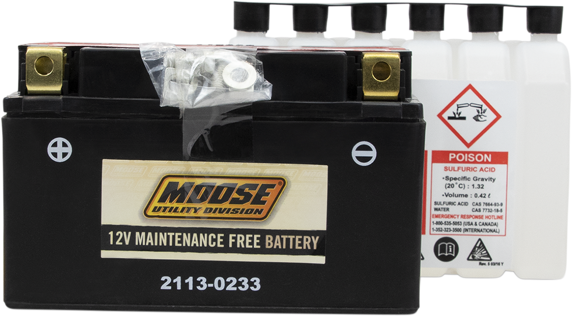 MOOSE UTILITY AGM Battery - YTZ10S 2113-0233