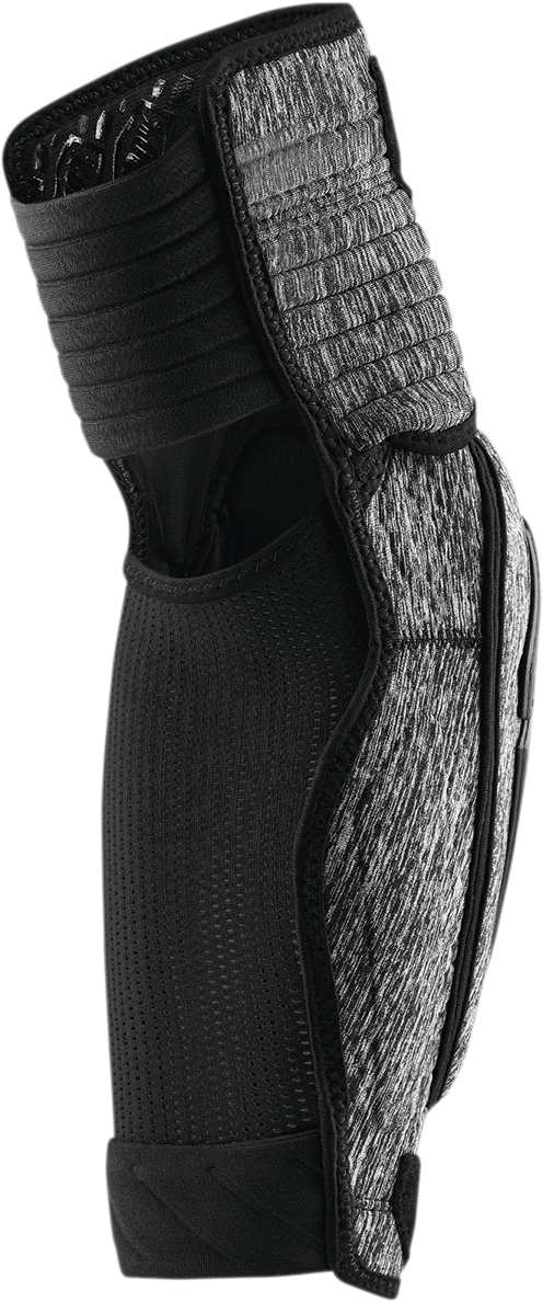 100% Fortis Elbow Guards - Gray/Black - L/XL 70006-00004