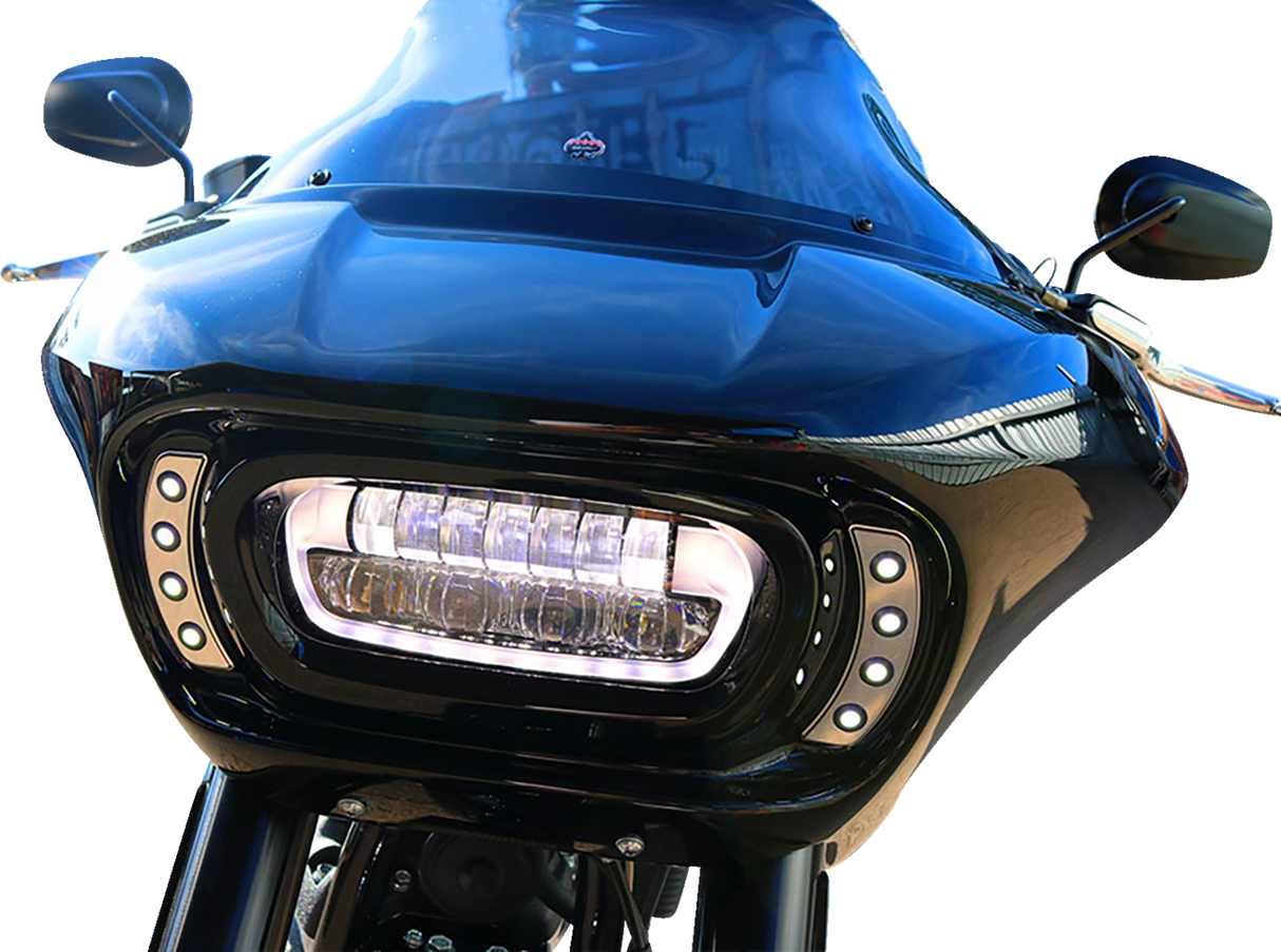 PAUL YAFFE BAGGER NATION Quad Pod Running Light Kit - Chrome PYO:QPLK-C