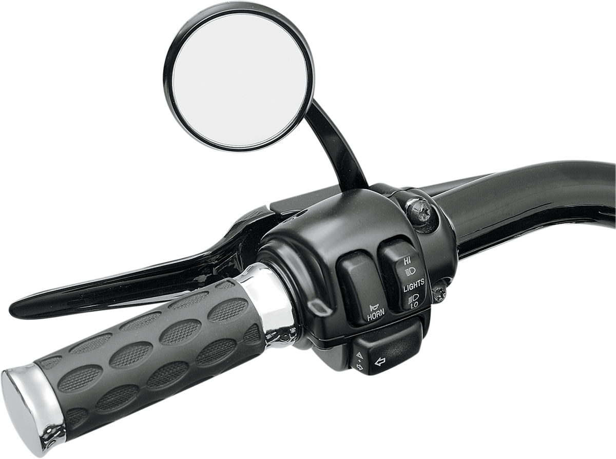 TODD'S CYCLE Shooter Mirror - Black - Left SML-2