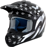 AFX FX-17 Helmet - Flag - Stealth - 2XL 0110-2367