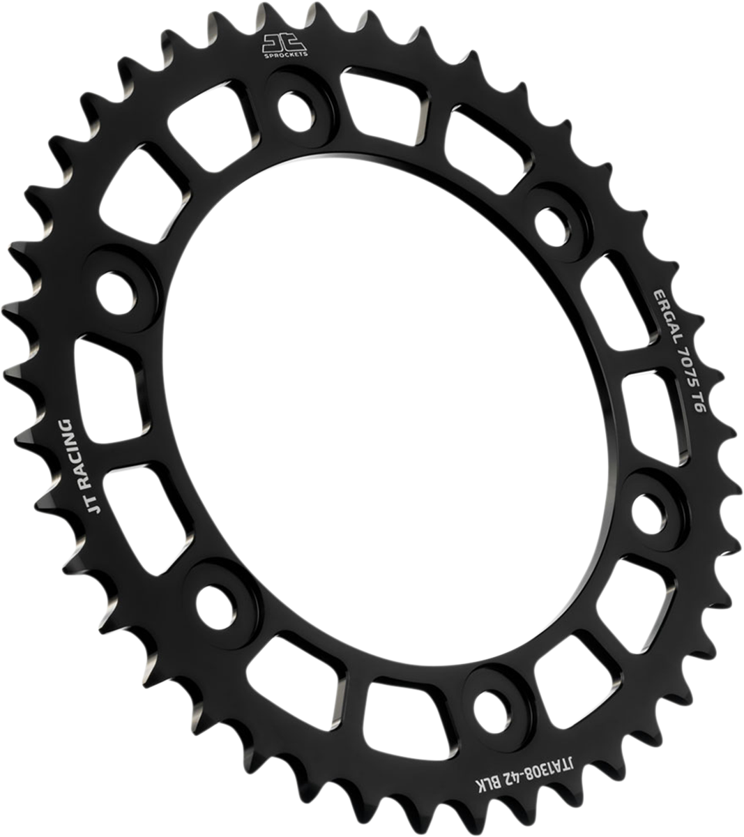 JT SPROCKETS Rear Sprocket - Honda - Black - 42-Tooth JTA1308.42BLK