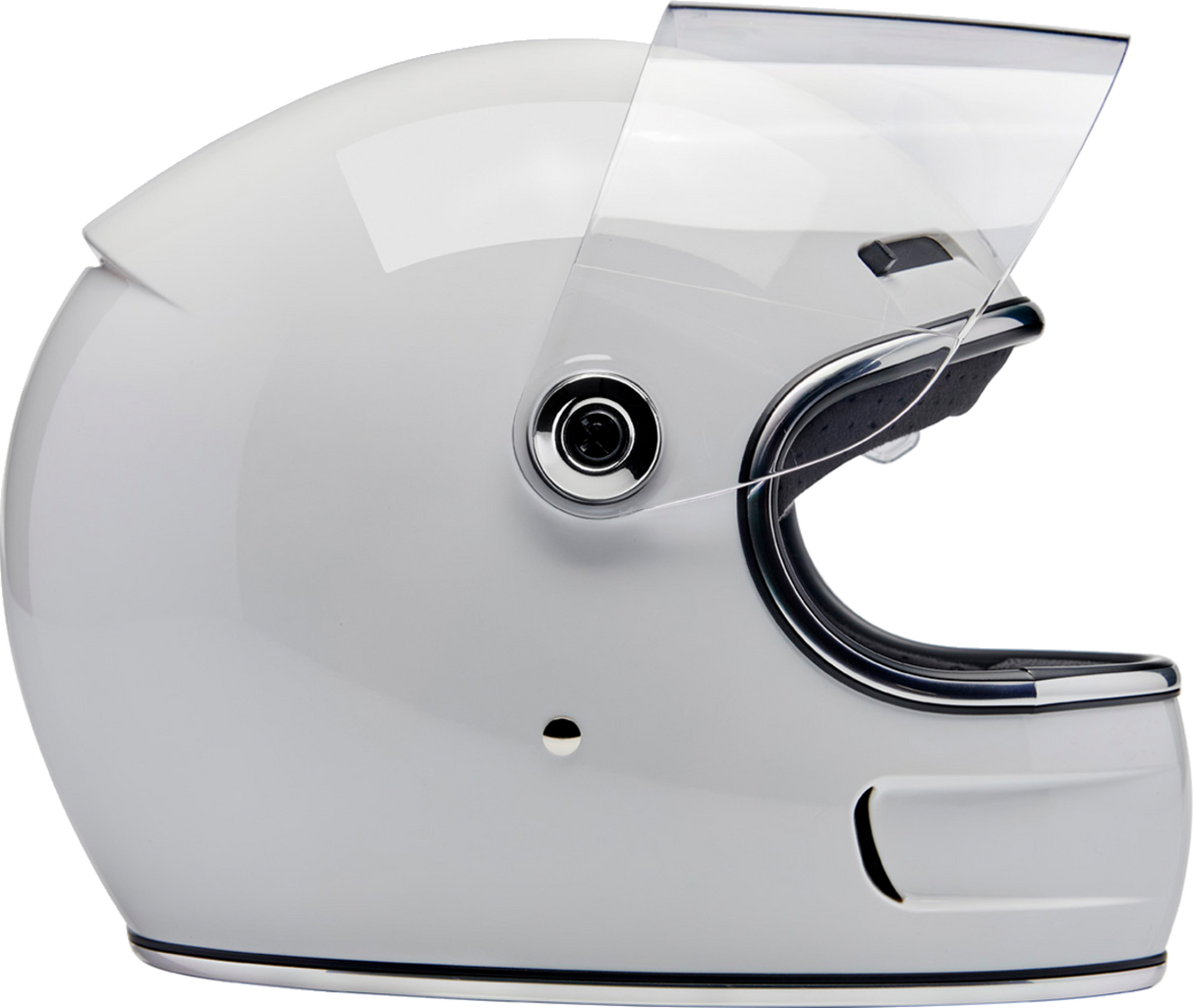 BILTWELL Gringo SV Helmet - Gloss White - Large 1006-104-504