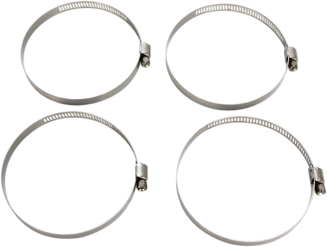 MOOSE RACING Clamp Hose - Stainless Steel - 58-83 mm - 4-Pack 114-6444