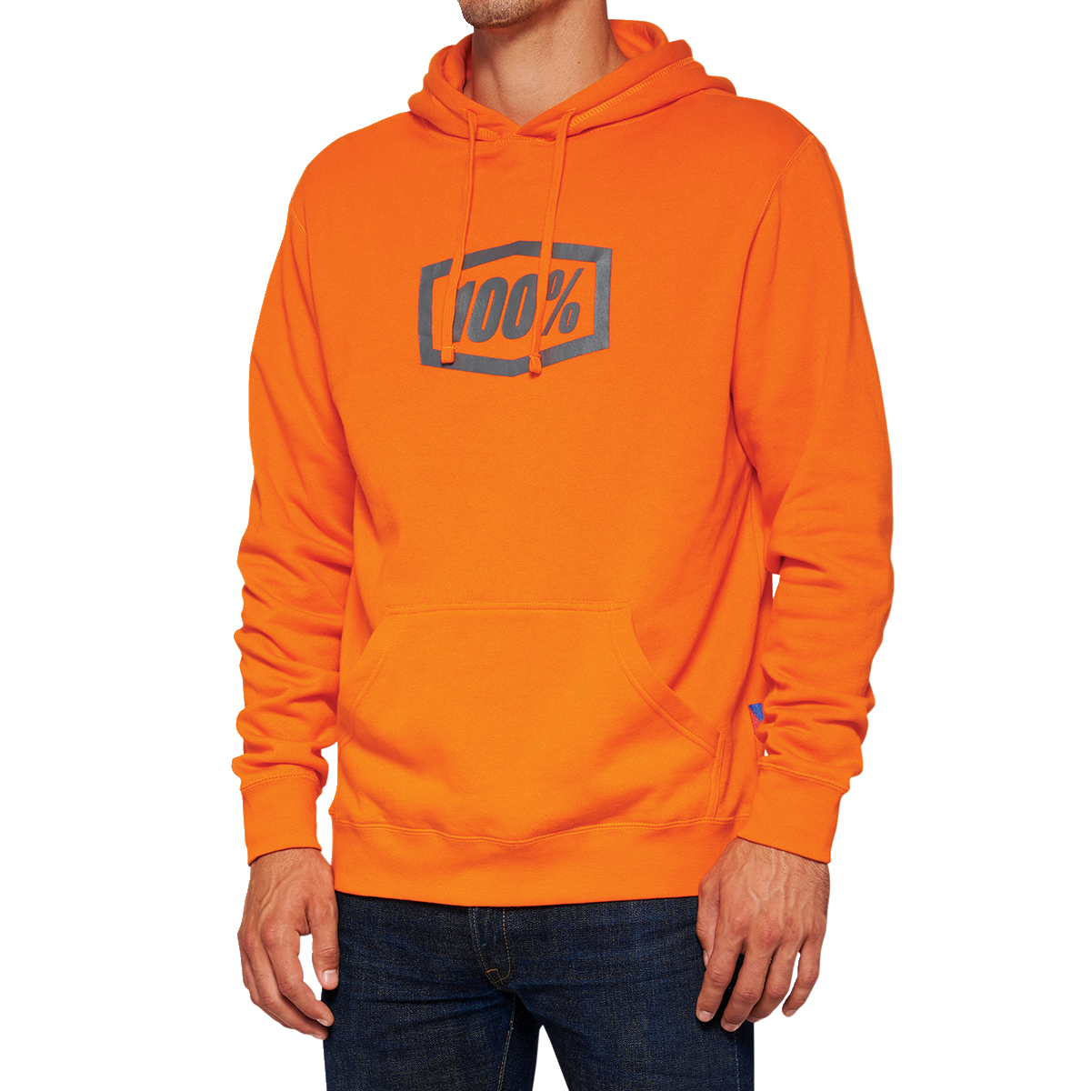 100% Hoodie Icon - Orange - 2XL 20029-00024