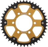 SUPERSPROX Stealth Rear Sprocket - 44 Tooth - Gold - Kawasaki RST-478-44-GLD