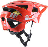 ALPINESTARS Vector Tech Helmet - Bright Red/Light Gray Glossy - MIPS® - Large 8700721-3199-LG