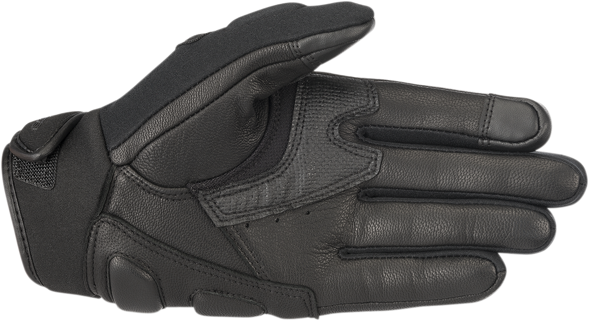 ALPINESTARS Faster Gloves - Black/Black - Small 3567618-1100-S