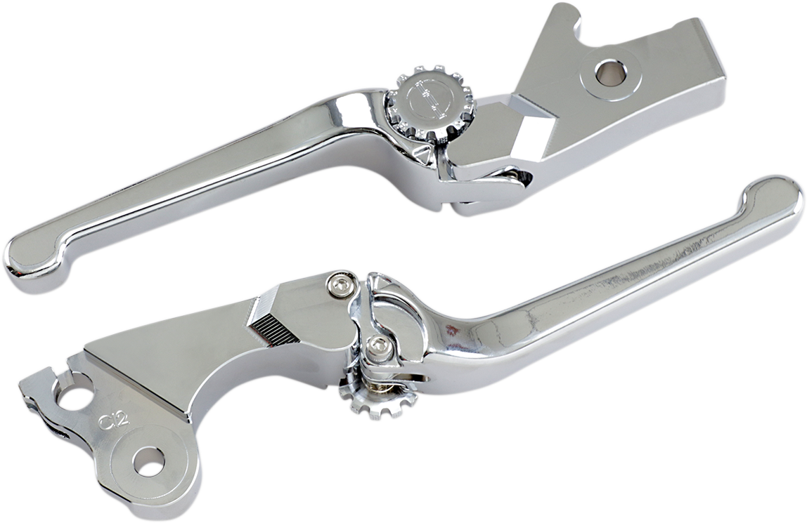 POWERSTANDS RACING Lever Set - Anthem - Chrome 17-00651-20