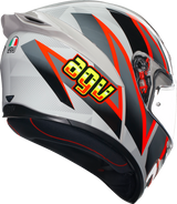 AGV K1 S Helmet - Blipper - Gray/Red - Small 2118394003030S