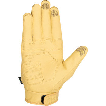 FIST HANDWEAR Road Warrior Leather Gloves - Yellow - 2XL F-GRW-01324-2XL