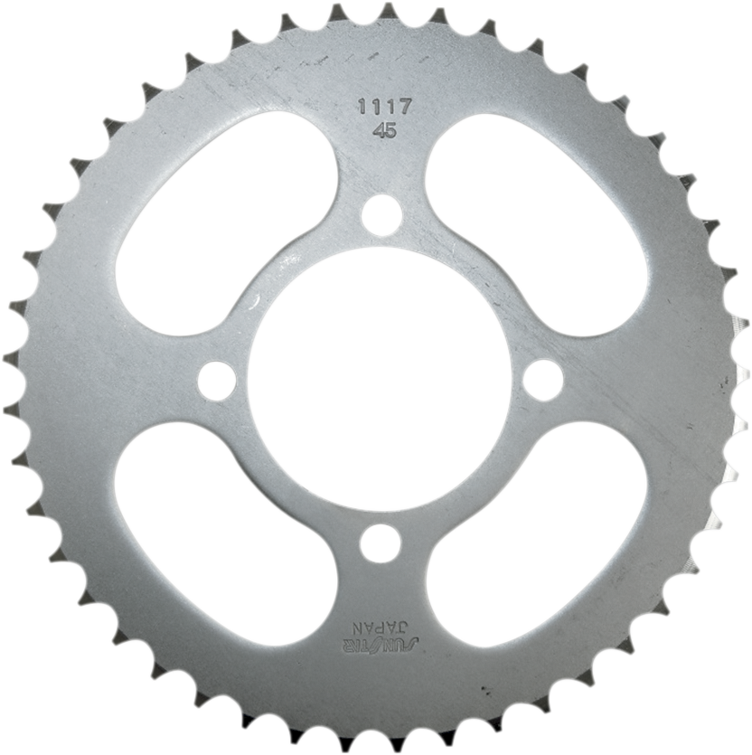 SUNSTAR SPROCKETS Steel Rear Sprocket - 48 Tooth - Yamaha 2-111748