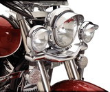 SHOW CHROME Spotlight Visors - Chrome 1-229