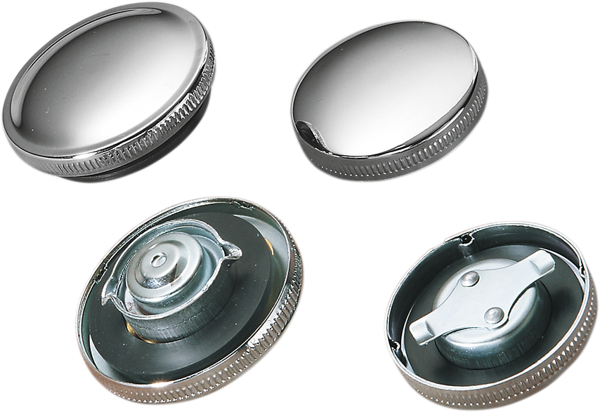 DRAG SPECIALTIES Gas Cap - Non-Vented - Chrome 03-0027-BC222